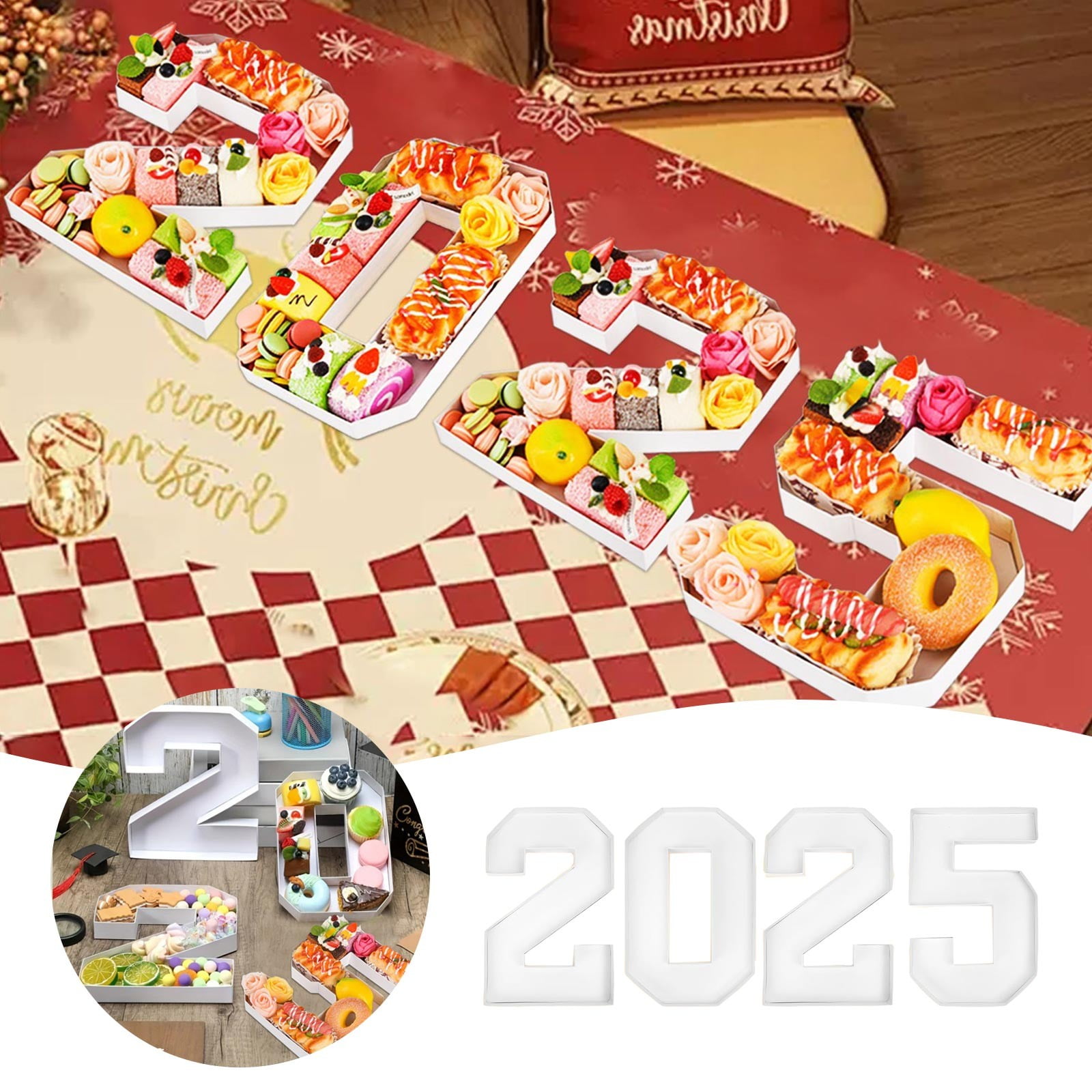 Number Trays For Food 2025 Graduation Charcuterie Board Numbers - Food ...