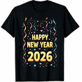 thumbnail image 1 of New Years Eve Party Supplies Kids NYE 2026 Happy New Year T-Shirt for Men Women, 1 of 4