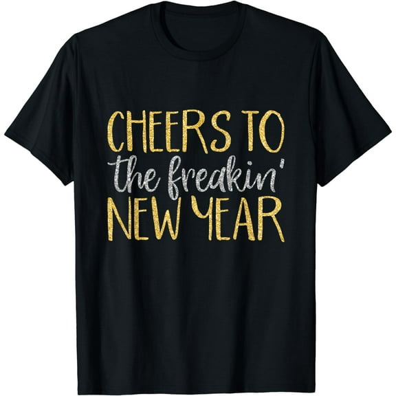 New Years Eve Shirt for Women Men Funny Happy New Year Party