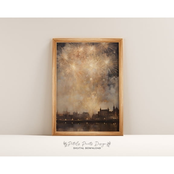 New Years Party Decor, New Years Eve Wall Art Prints 2024, New Years Eve Decor, New Year 2024 , Nye Wall Art, New Years Prints Home Decor #1846, Unframed Poster Size 12x18