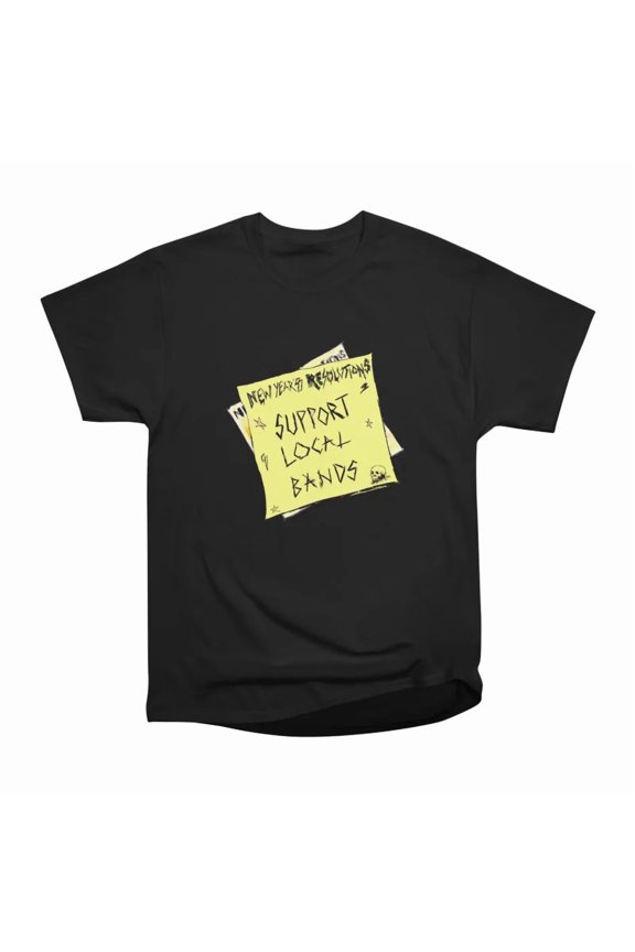 New Years Resolution 2 christmas sticky notes T-Shirt Tee Gift For Him Merch For Her Appar