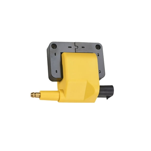 New Yellow Color Ignition Coil Pack Compatible with 1991-1997 Jeep Cherokee 4.0L L6 Replacement for UF97 C932