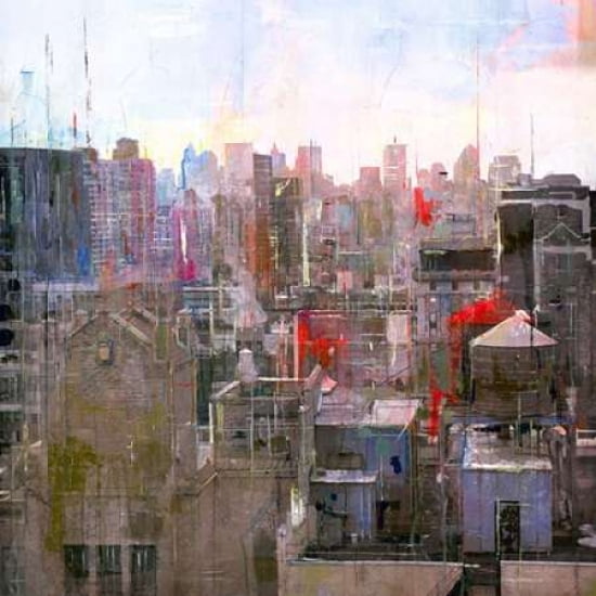New York 03 Canvas Art - Markus Haub (24 x 24)