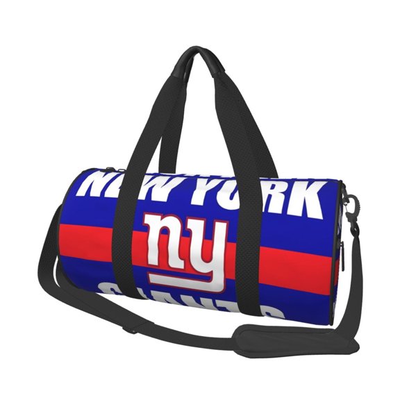 New_York 1 Custom Large Duffel Bags, Football Team Themed Fan Gym Bags, Travel Duffel Bags, Weekender Bags For Men And Women, Maternity Hospital Bags, And Flight Essentials