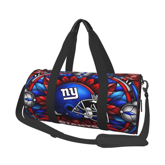 New_York 1 Custom Large Duffel Bags, Football Team Themed Fan Gym Bags, Travel Duffel Bags, Weekender Bags For Men And Women, Maternity Hospital Bags, And Flight Essentials