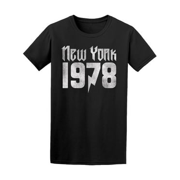 New York 1978 Thunder T-Shirt Men -Image by Shutterstock, Male Large