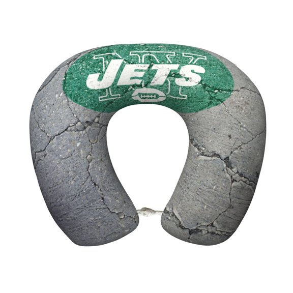 New_York 2 Comfortable And Portable U-Shaped Pillow, American Football Team Theme Travel Neck Pillow, Supports Neck And Head, Relieves Fatigue, Suitable For Cam_pus, Office Lunch Break Pillow