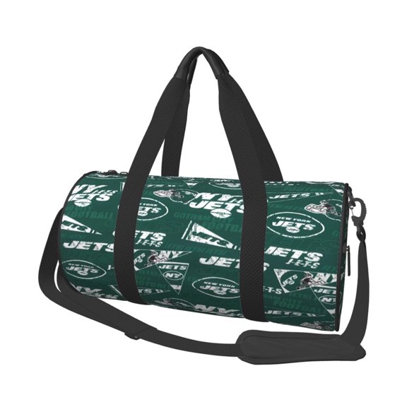 New_York 2 Custom Large Duffel Bags, Football Team Themed Fan Gym Bags, Travel Duffel Bags, Weekender Bags For Men And Women, Maternity Hospital Bags, And Flight Essentials