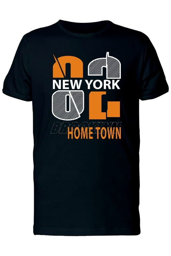 New York 82 Home Town T-Shirt Men -Image by Shutterstock, Male 4X-Large
