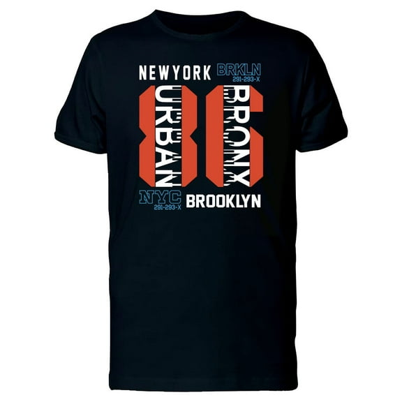 New York 86 Brkln Nyc T-Shirt Men -Image by Shutterstock, Male 3X-Large