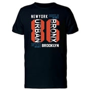 New York 86 Brkln Nyc T-Shirt Men -Image by Shutterstock, Male 3X-Large