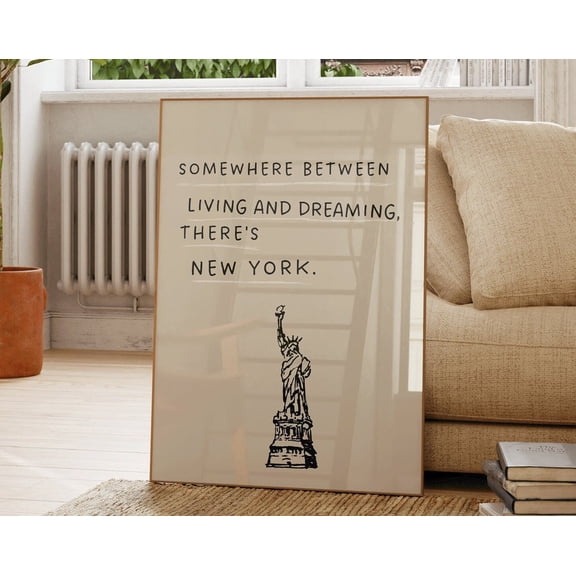 New York Art Print Nyc Wall Art New York City Poster Minimalist New York Art Nyc Poster New York Decor Nyc 1 Print Wall Art, Modern Wall Decor, 12x18 UNFRAMED