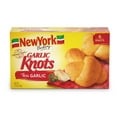 thumbnail image 1 of New York Bakery Real Garlic Hand-Tied Garlic Knots, 7.3 oz (6 Count), Frozen, 1 of 9