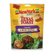 New York Bakery Texas Toast Caesar Croutons, 5 oz Bag
