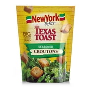 New York Bakery Texas Toast Seasoned Croutons, 5 oz Bag