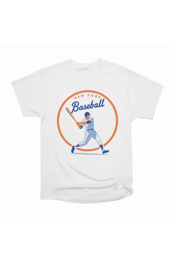 New York Baseball Logo T-Shirt Tee Gift For Him Merch For Her Apparel For Friend