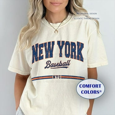 New York Baseball Shirt, Comfort Colors, NY Baseball Shirts