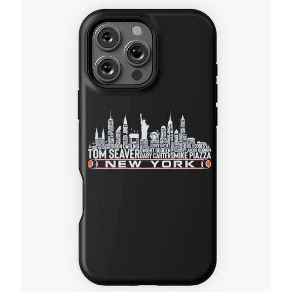 New York Baseball Team Fan Phone Case for iPhone 16 15 14 13 12 11 Pro Max