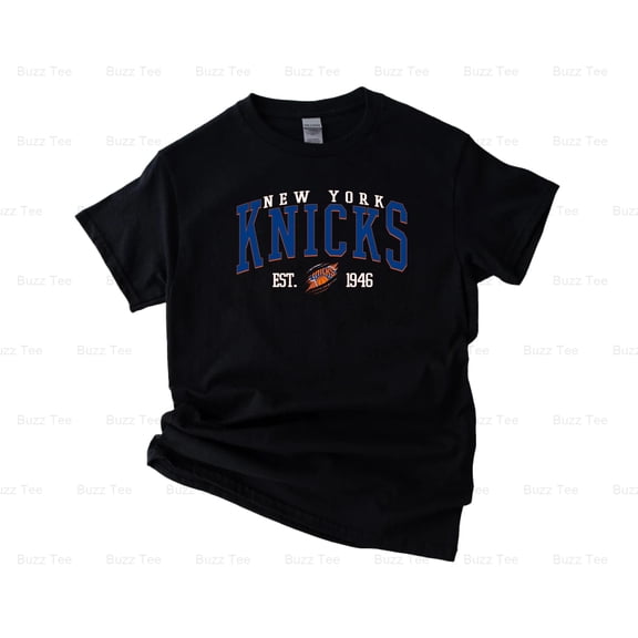 New York Basketball K.nicks Team Fan At MSG Hoops Graphic V50673 New Unisex T-Shirt, up to 5XL