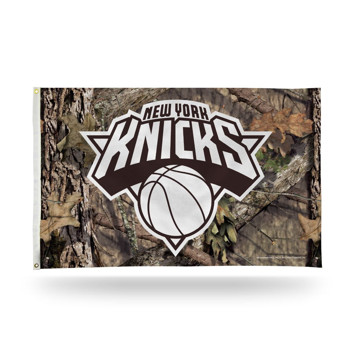 New York Basketball Knicks 3x5 Indoor Outdoor Camo Banner Flag with grommets for hanging