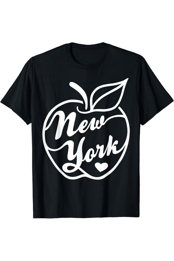 New York Big Apple Logo T-Shirt