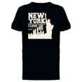 thumbnail image 1 of New York / Big Apple/ Statue Tee Men's -Image by Shutterstock, 1 of 4