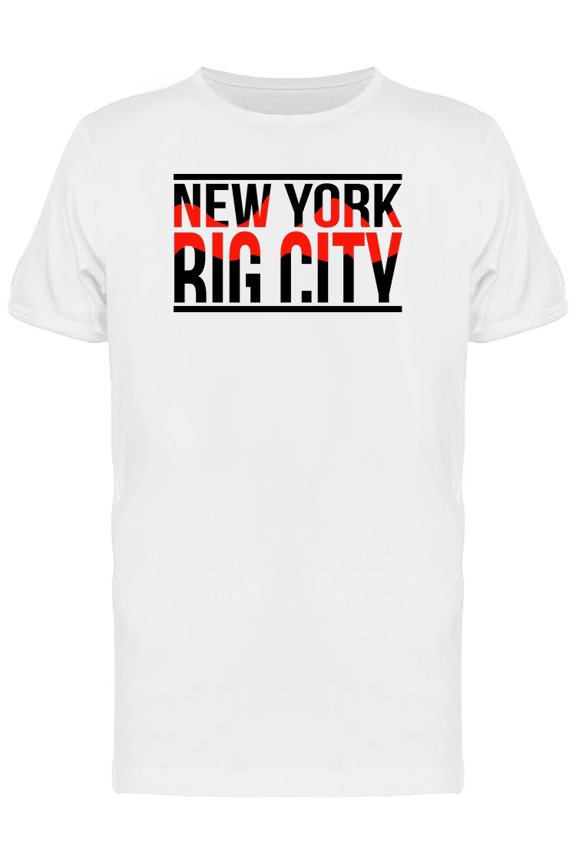 New York Big City Slogan Tee Men's -Image by Shutterstock