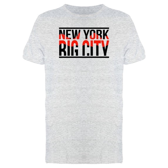 New York Big City Slogan Tee Men's -Image by Shutterstock