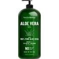 New York Biology Aloe Vera Gel for Face, Skin and Hair Infused with