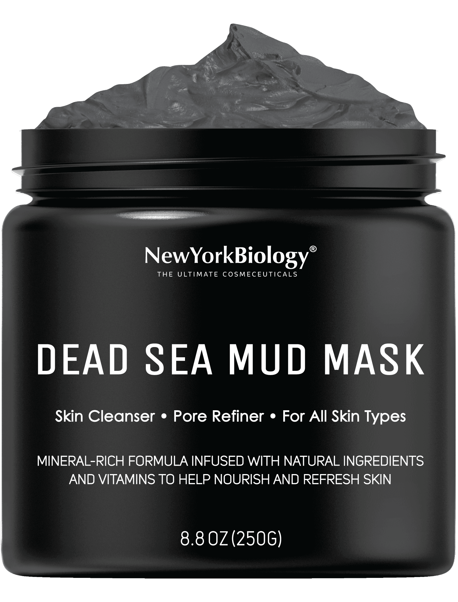 New York Biology Dead Sea Mud Mask for Face & Body, Pore Reducer