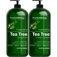 New York Biology Tea Tree Shampoo and Conditioner Set Deep Cleanser