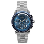 Zeppelin New York Chronograph Stainless Steel Blue Dial Quartz 8878MB3 Mens Watch