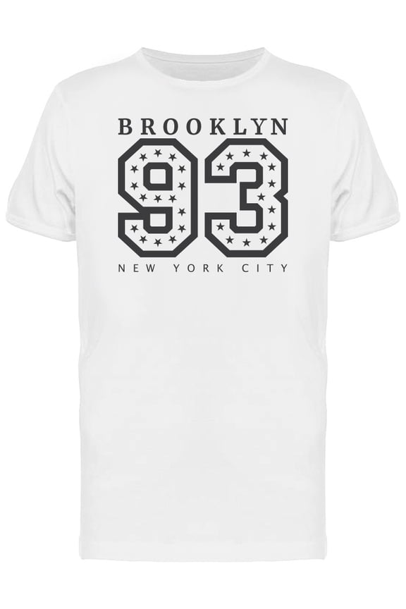 New York Brooklyn #93 T-Shirt Men -Image by Shutterstock, Male Medium