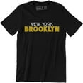 thumbnail image 1 of New York Brooklyn City Slogan Graphic Rap Culture Men' s Tee Shirt, 1 of 4