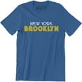 thumbnail image 1 of New York Brooklyn City Slogan Graphic Rap Culture Men' s Tee Shirt, 1 of 4