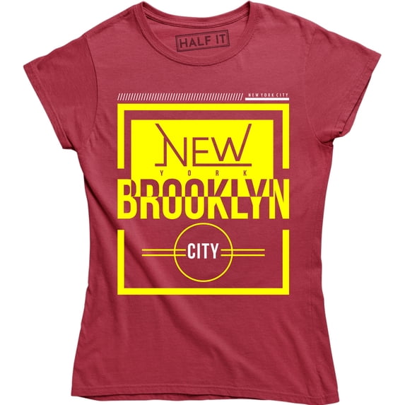 New York Brooklyn City Slogan Graphic Rap Culture Women' s T-Shirt