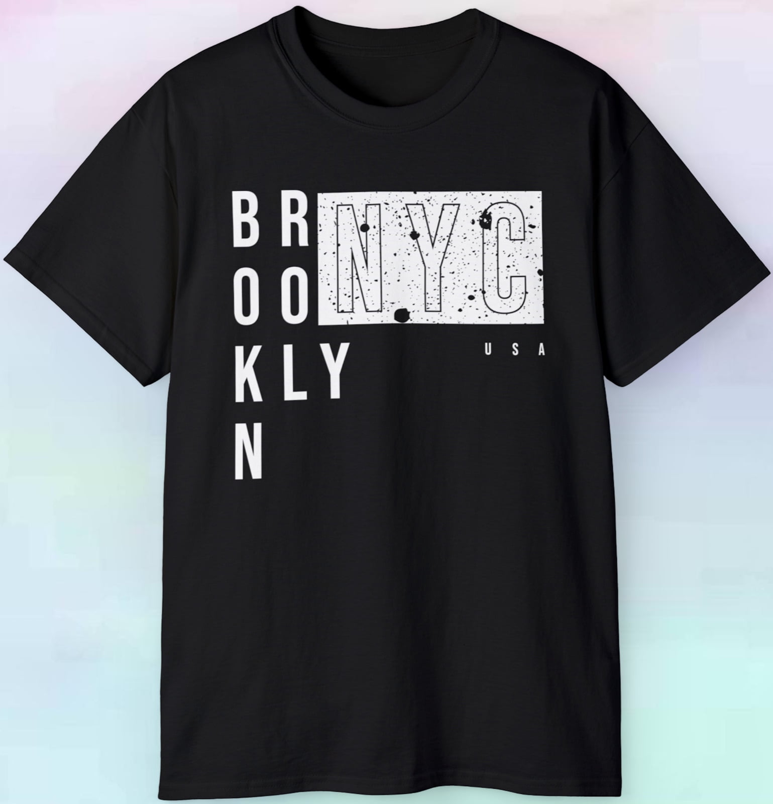 New York Brooklyn NYC T Shirt Graphic Novelty S5XL Tee