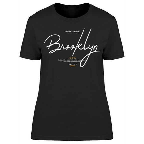 New York, Brooklyn T-Shirt Women -Image by Shutterstock, Female Small