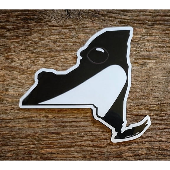 New York Canadian Goose Skin Sticker Decal