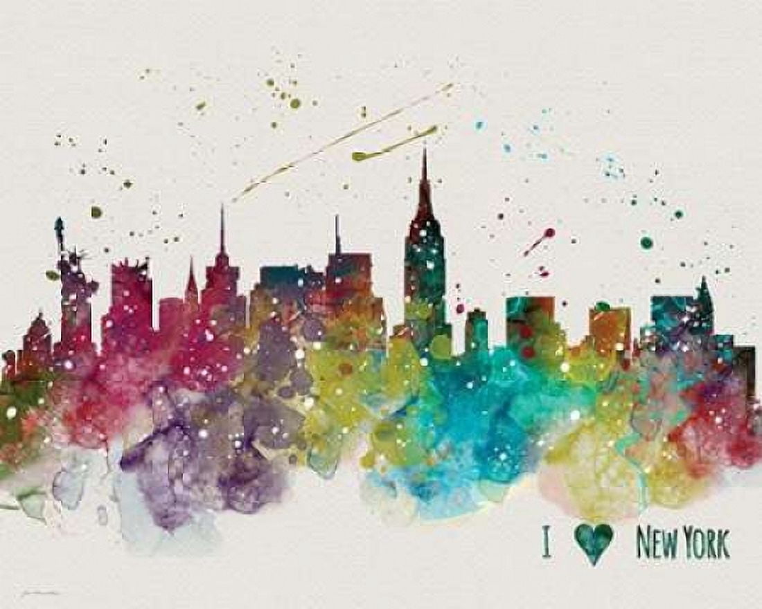 New York Canvas Art - Jo Moulton (24 x 30)