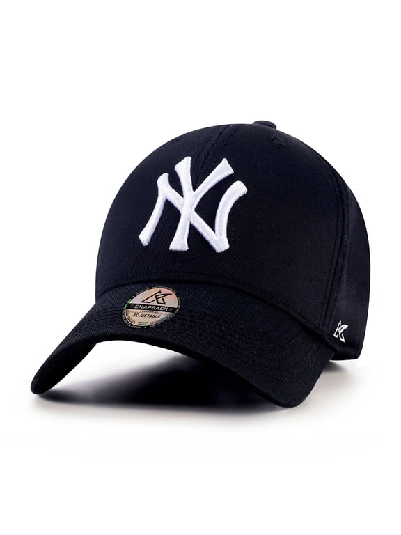New York Cap for Men and Women- NY Hat Crafted from Pure Cotton Twill Material with Exquisite Embroidery- Adjustable NY Hat -Regular NY