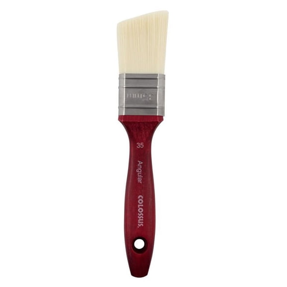 New York Central Colossus Varnish Brushes - Synthetic Hair Paint Brush Used For Laying Down Large Areas Of Color and Varnishing - Size # 35