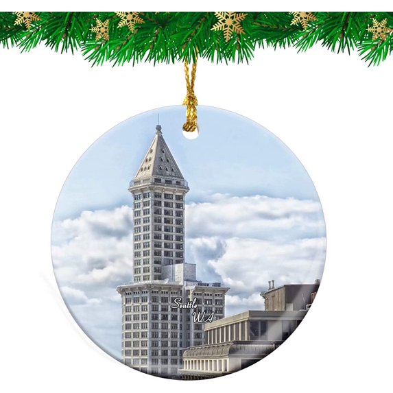 New York Central Park New York USA Christmas Ornament Travel Souvenir Personalized Christmas Tree Pendant Hanging Decoration