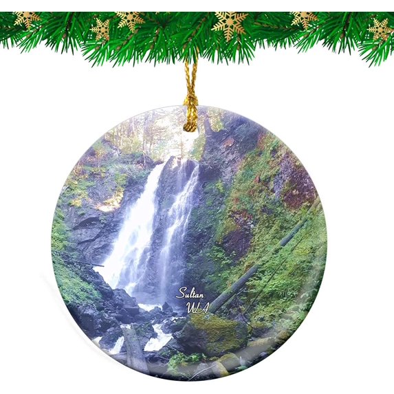 New York Central Park New York USA Christmas Ornament Travel Souvenir Personalized Christmas Tree Pendant Hanging Decoration