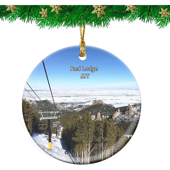 New York Central Park New York USA Christmas Ornament Travel Souvenir Personalized Christmas Tree Pendant Hanging Decoration
