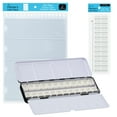 thumbnail image 1 of New York Central Watercolor Palette - 24 Empty Half Pans Boxes and Palette with 10 Watercolor Swatch Cards and 2 Swatch Card Sleeves, 1 of 7