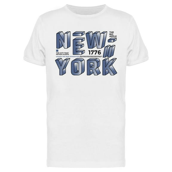 New York City 1776 T-Shirt Men -Image by Shutterstock, Male XX-Large