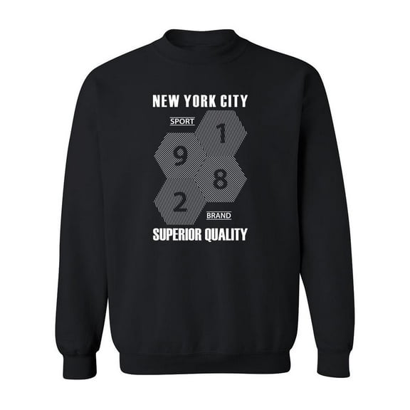 New York City 1982 Sweatshirt Men -Image by Shutterstock, Male Large