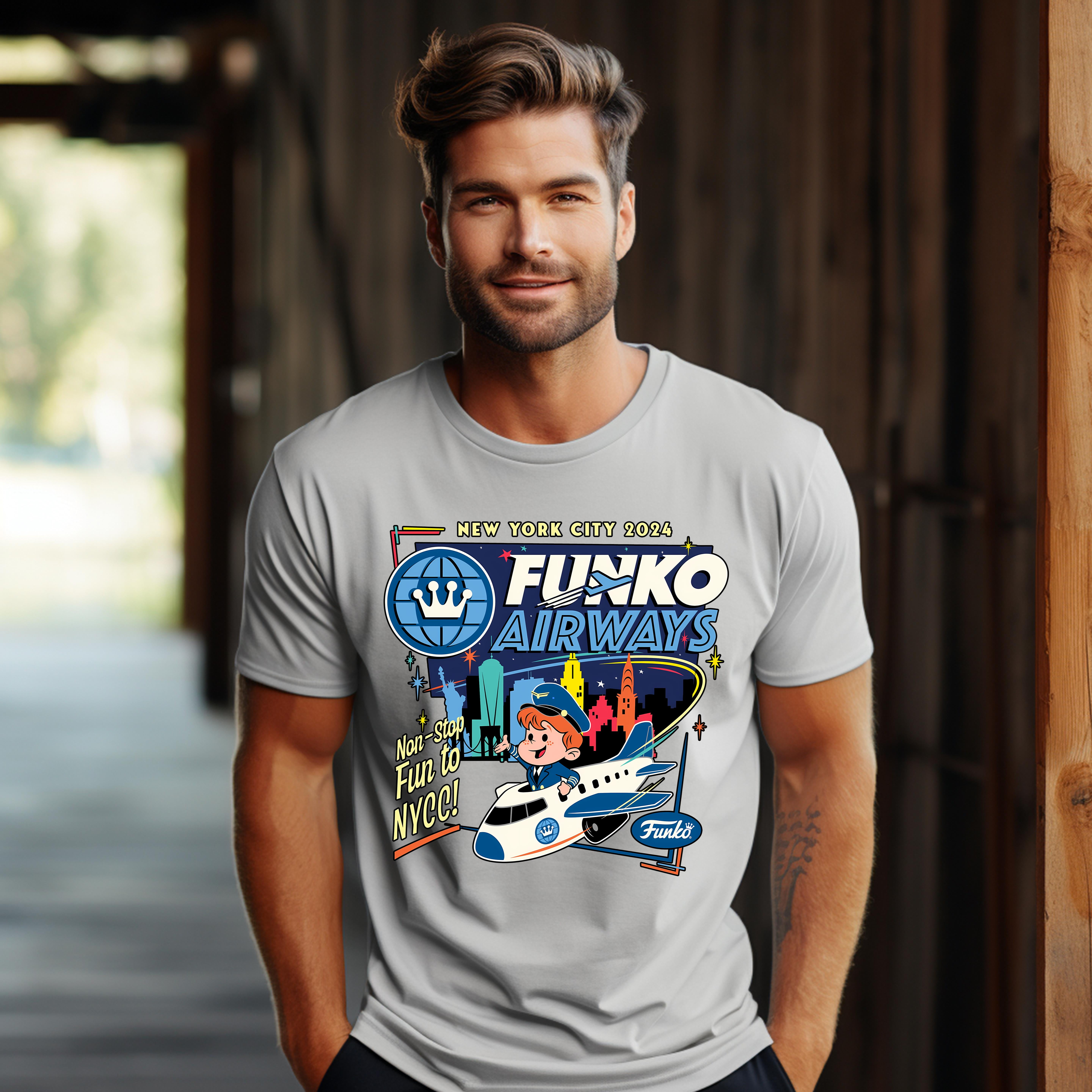 new-york-city-2024-funko-airways-non-stop-fun-to-nycc-t-shirt-up-to-4xl