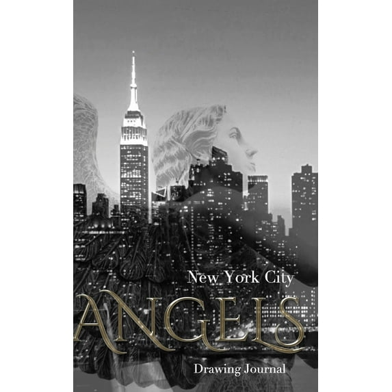 New York City Angel Writing Drawing Journal: NYC Angel Journal, (Paperback)